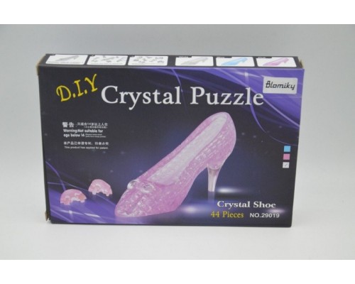 3D Crystal Puzzle Туфелька XL 29019(YJ6810)
