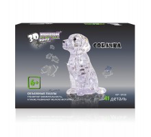 3D Crystal Puzzle Собачка L 9039