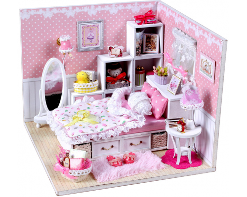 Румбокс Интерьерный конструктор Hobby Day DIY MiniHouse, Комната маленькой принцессы, M001
