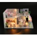 Румбокс Интерьерный конструктор Hobby Day DIY MiniHouse, Розовый лофт, M035