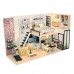 Румбокс Интерьерный конструктор Hobby Day DIY MiniHouse, Студия в стиле модерн, M038