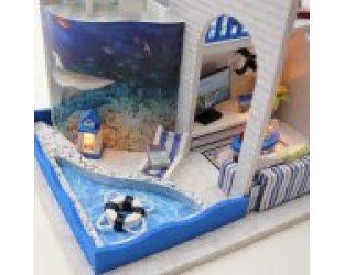Румбокс Интерьерный конструктор Hobby Day DIY MiniHouse, Морской бриз, M040