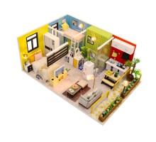 Румбокс Интерьерный конструктор Hobby Day DIY MiniHouse, Квартирный вопрос, M043