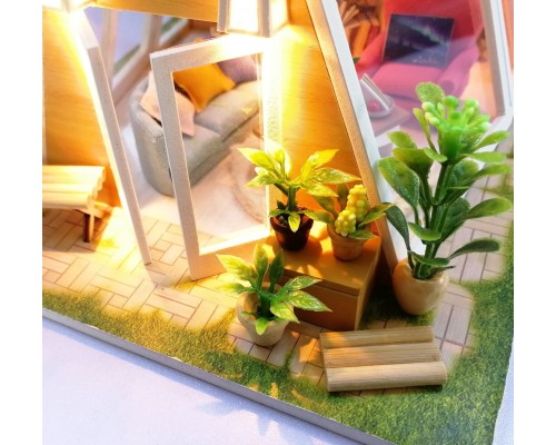 Румбокс Интерьерный конструктор Hobby Day DIY MiniHouse, Хижина 21-ого века, M902