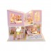 Румбокс Интерьерный конструктор Hobby Day DIY MiniHouse, Розовый фламинго,  M915