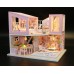 Румбокс Интерьерный конструктор Hobby Day DIY MiniHouse, Розовый фламинго,  M915